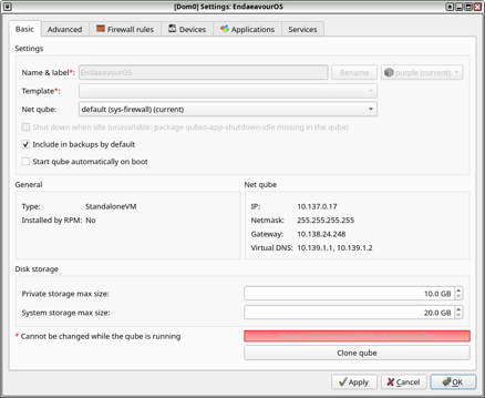 Image of Qube Settings